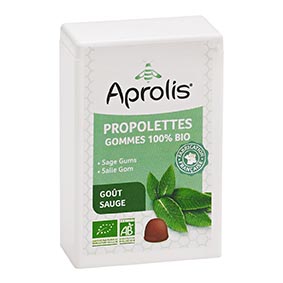 Propolettes 100% BIO propolis / sauge