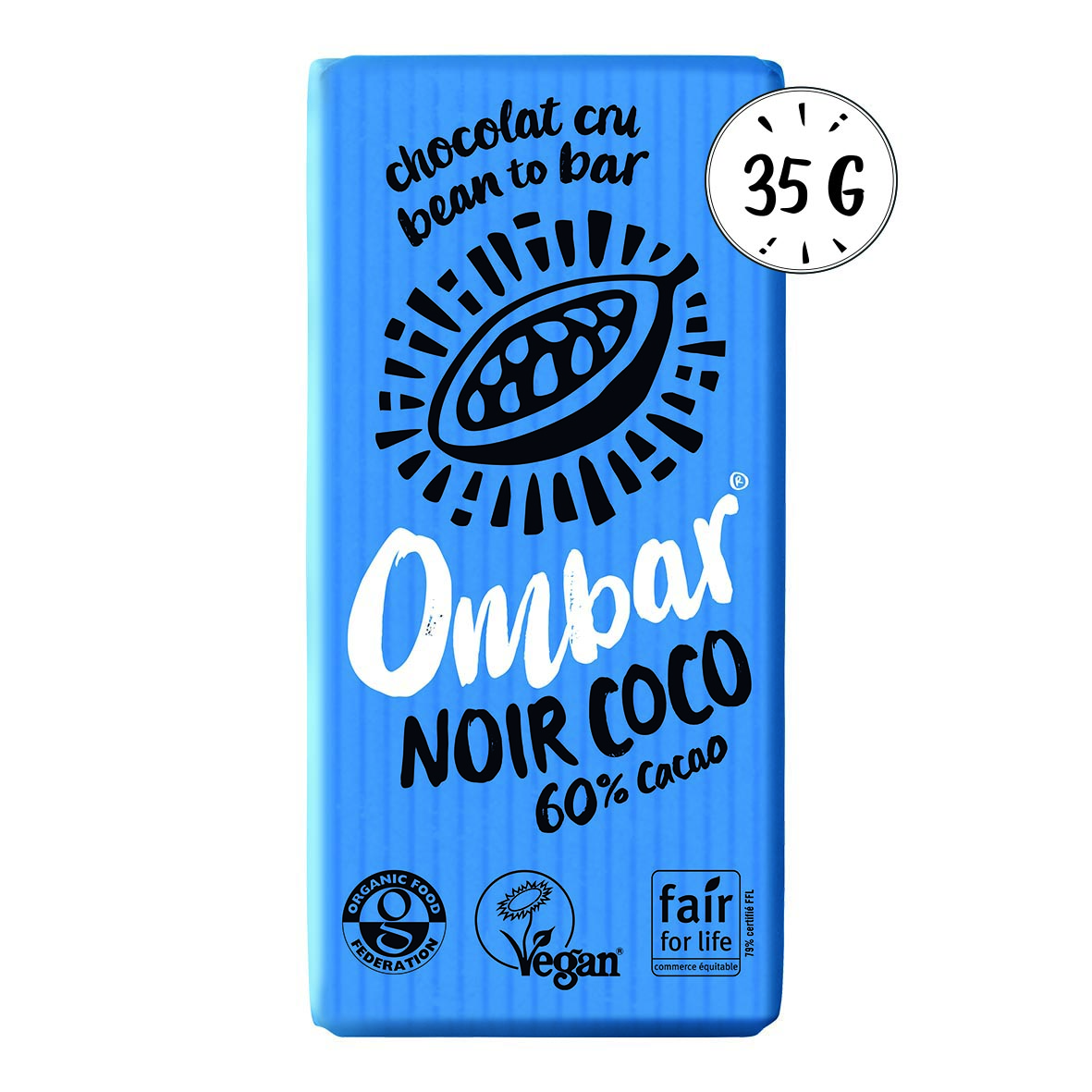 Chocolat CRU noir coco 35g