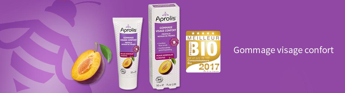 Meilleur Produit Bio 2017 – Gommage Visage Confort Aprolis