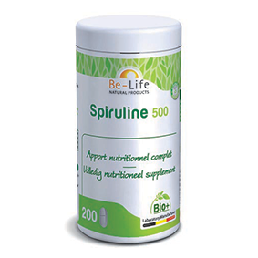 Spiruline 500 Bio 200 tabs.