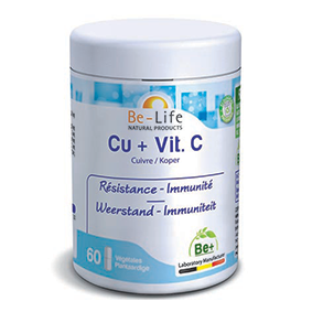 Cu + vit. C 60 gél.