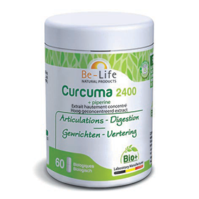Curcuma 2400 + pipérine Bio 60 gél.