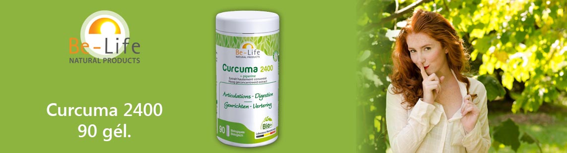 Be-Life Curcuma 2400 Bio 60 Gélules